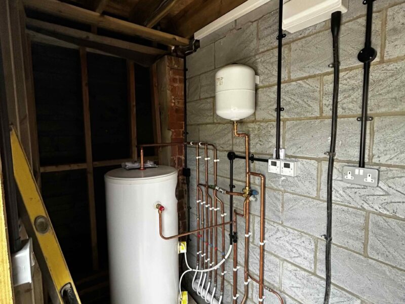 Plant room install for a new annex